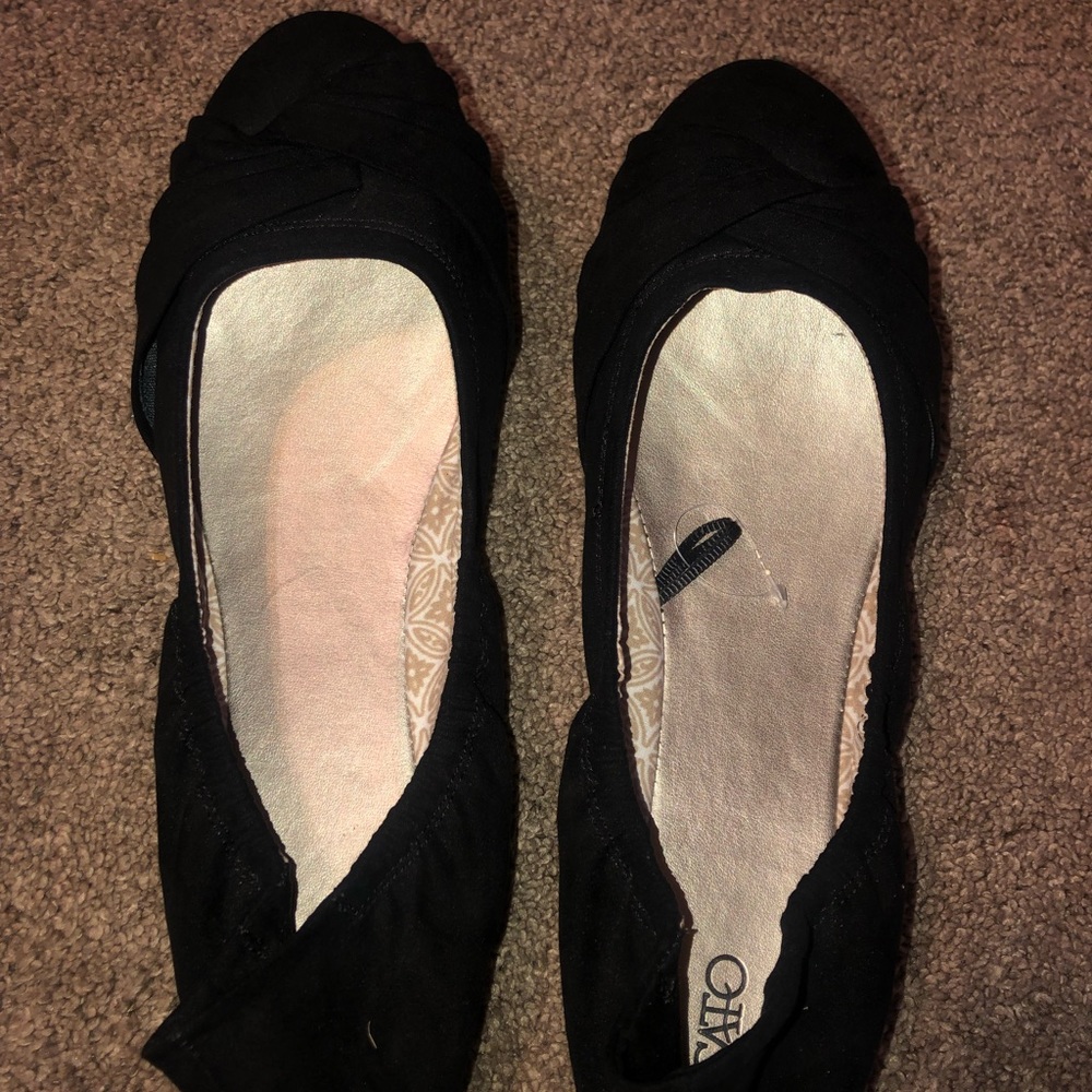Black flats